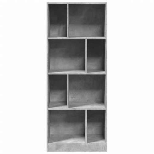 Regal za knjige boja betona 57x28,5x141 cm konstruirano drvo Beton siva 1 141 cm Cijena