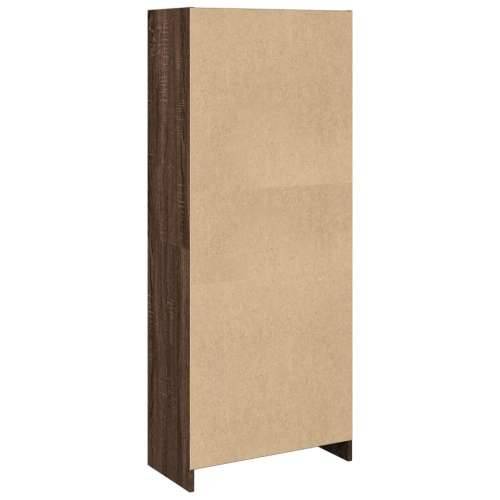 Regal za knjige boja hrasta 57x28,5x141 cm konstruirano drvo - Smeđi hrast 1 141 cm Cijena