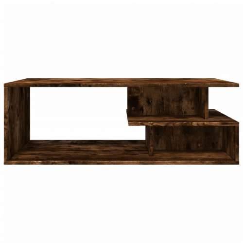 Stolić za kavu boja hrasta 102 x 55 x 35 cm konstruirano drvo - Dimljeni hrast 1 Cijena