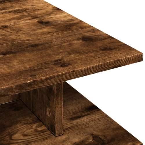 Stolić za kavu boja hrasta 102 x 55 x 35 cm konstruirano drvo - Dimljeni hrast 1 Cijena