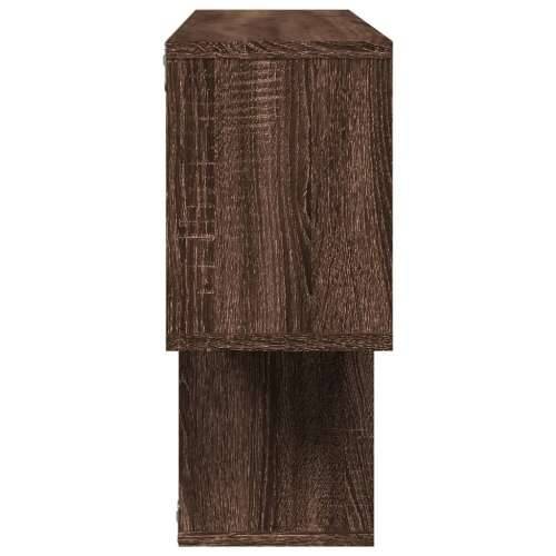 Zidna polica smeđa boja hrasta 100x20x53 cm konstruirano drvo Smeđi hrast 1 Cijena