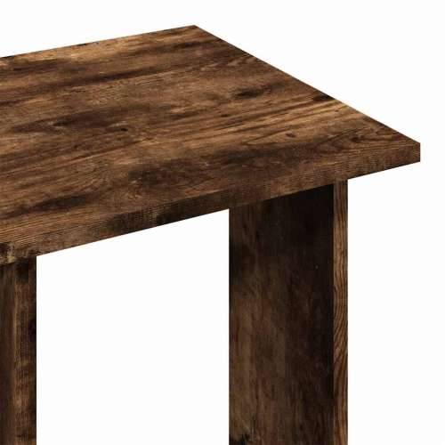 Ormar s kotačima boja hrasta 102x38x110 cm konstruirano drvo - Dimljeni hrast 1 Cijena