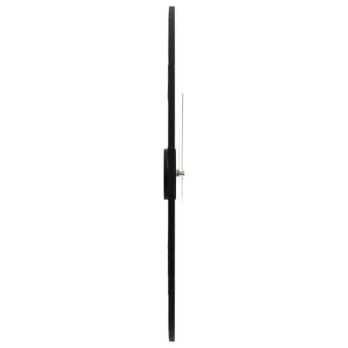 Zidni sat crni Ø 50 cm željezni - Crna 50 cm Cijena