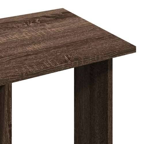 Ormar s kotačima smeđi hrast 102x38x110 cm konstruirano drvo - Smeđi hrast 1 Cijena