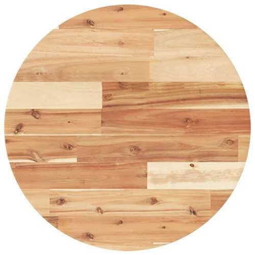 Okrugla stolna ploča Ø 50 x 4 cm od masivnog bagremovog drva - Uljni premaz Ø 50 x 4 cm 1 Cijena
