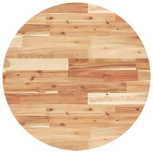 Okrugla stolna ploča Ø 70 x 4 cm od masivnog bagremovog drva - Uljni premaz Ø 70 x 4 cm 1 Cijena