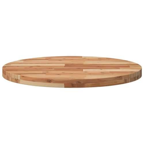 Okrugla stolna ploča Ø 70 x 4 cm od masivnog bagremovog drva - Uljni premaz Ø 70 x 4 cm 1 Cijena