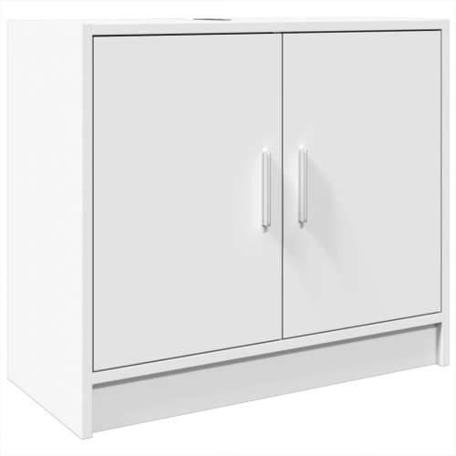 Ormarić za Lavabo - Umivaonik bijeli 63 x 29 x 55 cm konstruirano drvo - Bijela 1 Cijena