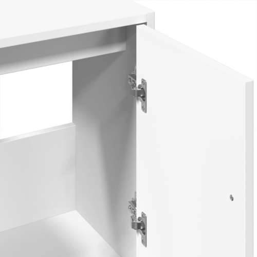 Ormarić za Lavabo - Umivaonik bijeli 63 x 29 x 55 cm konstruirano drvo - Bijela 1 Cijena