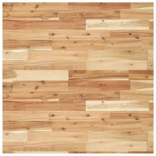 Stolna ploča četvrtasta 80x80x2 cm od masivnog drva bagrema - Uljni premaz 80 x 80 x 2 cm 1 Cijena