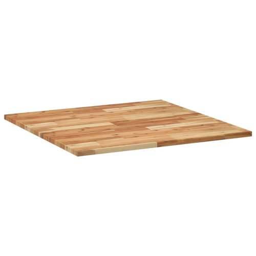 Stolna ploča četvrtasta 80x80x2 cm od masivnog drva bagrema - Uljni premaz 80 x 80 x 2 cm 1 Cijena