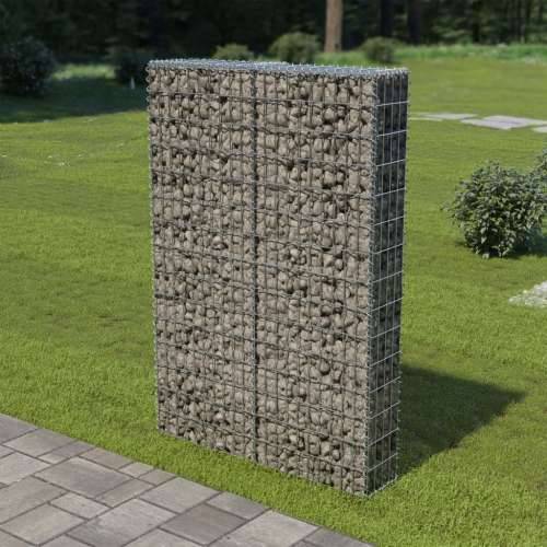 Gabionski zid s poklopcima od pocinčanog čelika 100 x 20 x 150 cm