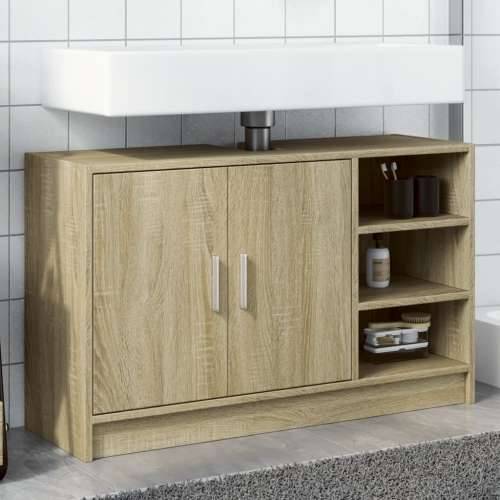 Ormarić za Lavabo - Umivaonik boja hrasta sonome 90 x 29 x 55 cm drveni - sonoma hrast 90 x 29 x 55 cm 1 Cijena