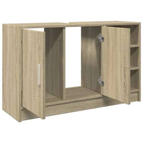 Ormarić za Lavabo - Umivaonik boja hrasta sonome 90 x 29 x 55 cm drveni - sonoma hrast 90 x 29 x 55 cm 1 Cijena