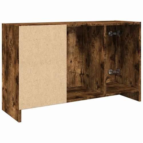 Ormarić za Lavabo - Umivaonik boja dimljenog hrasta 90x29x55 cm drveni - Dimljeni hrast 90 x 29 x 55 cm 1 Cijena