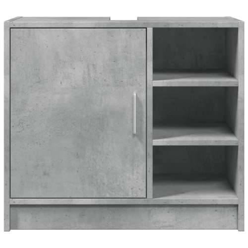 Ormarić za Lavabo - Umivaonik boja betona 63x29x55 cm konstruirano drvo - Beton siva 63 x 29 x 55 cm 1 Cijena