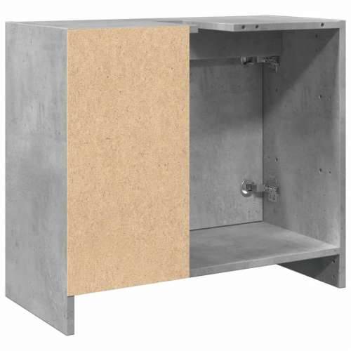 Ormarić za Lavabo - Umivaonik boja betona 63x29x55 cm konstruirano drvo - Beton siva 63 x 29 x 55 cm 1 Cijena
