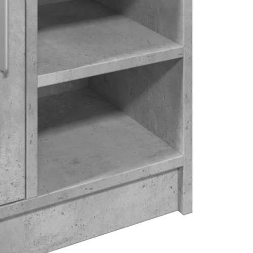 Ormarić za Lavabo - Umivaonik boja betona 63x29x55 cm konstruirano drvo - Beton siva 63 x 29 x 55 cm 1 Cijena