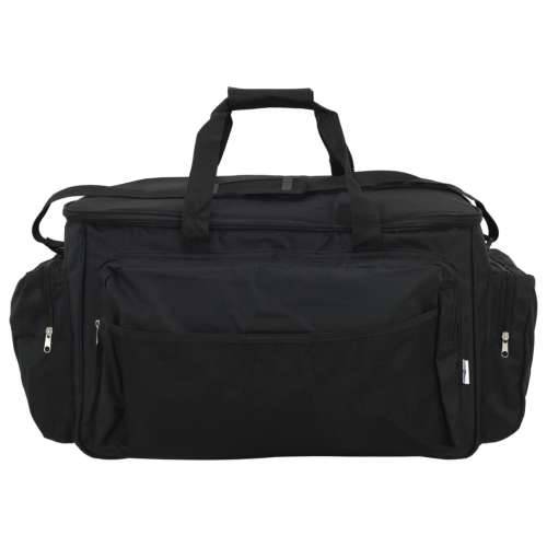 Torba za ribolov vodootporna crna od tkanine Oxford - Crna 84 x 35 x 35 cm Cijena