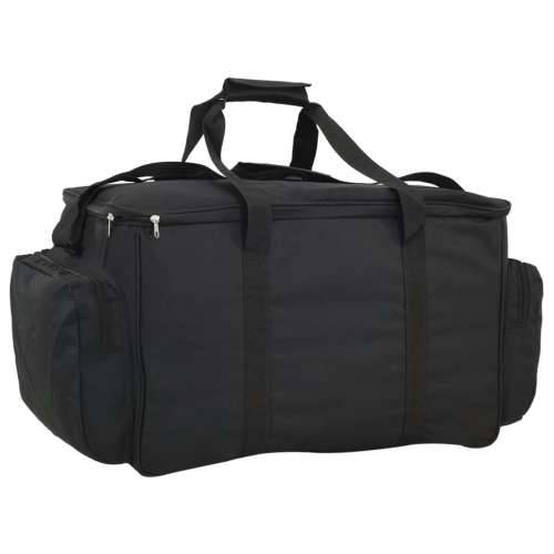 Torba za ribolov vodootporna crna od tkanine Oxford - Crna 84 x 35 x 35 cm Cijena