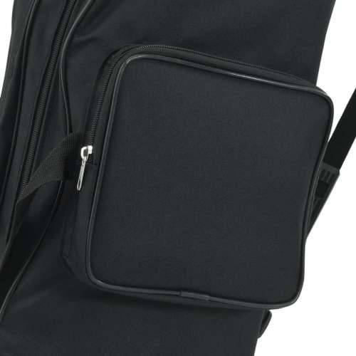 Torba za štap za pecanje crna 150 cm od tkanine Oxford - Crna 150 cm 3 odjeljka Cijena