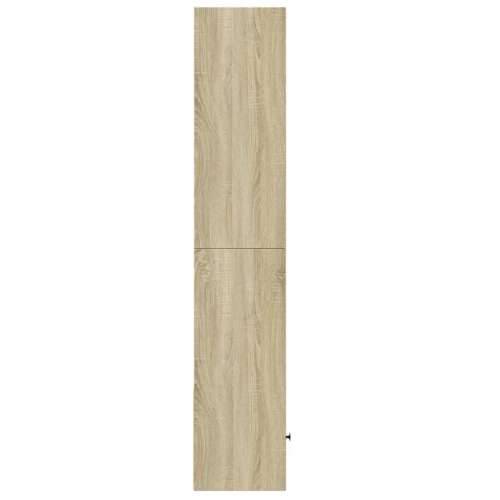 Regal za knjige boja hrasta 40x36x189 cm od konstruiranog drva sonoma hrast 1 40 cm Cijena