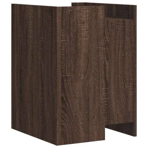 Noćni ormarić smeđa boja hrasta 45x50x65 cm konstruirano drvo Smeđi hrast 1 Cijena