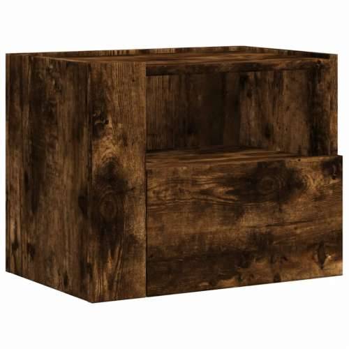Zidni noćni ormarić boja dimljenog hrasta 45 x 30 x 35 cm - Dimljeni hrast 1 Cijena