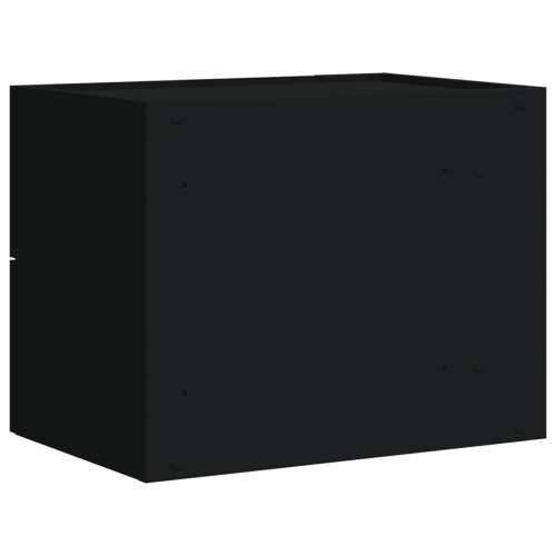 Zidni noćni ormarić crni 45 x 30 x 35 cm - Crna 1 Cijena