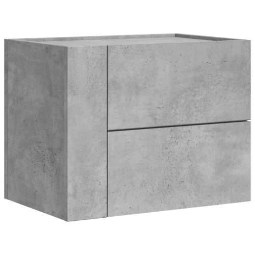 Zidni noćni ormarić siva boja betona 45x30x35 cm - Beton siva 1 Cijena