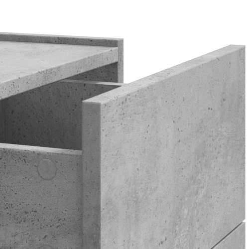 Zidni noćni ormarić siva boja betona 45x30x35 cm - Beton siva 1 Cijena