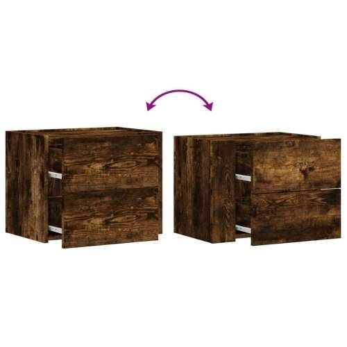 Zidni noćni ormarić boja dimljenog hrasta 45 x 30 x 35 cm - Dimljeni hrast 1 Cijena