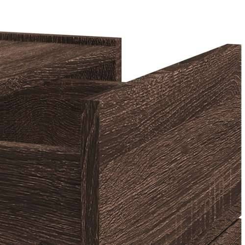 Zidni noćni ormarići 2 kom smeđa boja hrasta 45 x 30 x 35 cm - Smeđi hrast 2 Cijena