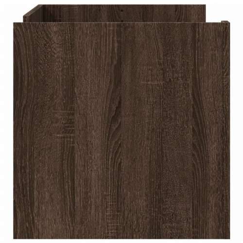 Stolić za kavu boja smeđeg hrasta 100 x 50 x 50 cm od drva - Smeđi hrast 1 100 cm Cijena
