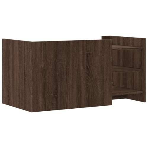 Stolić za kavu boja smeđeg hrasta 100 x 50 x 50 cm od drva - Smeđi hrast 1 100 cm Cijena