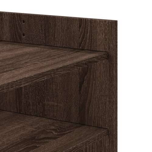 Stolić za kavu boja smeđeg hrasta 100 x 50 x 50 cm od drva - Smeđi hrast 1 100 cm Cijena