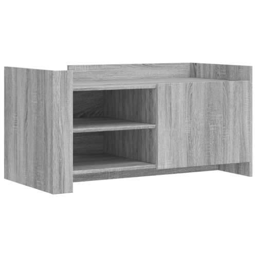 Stolić za kavu siva boja hrasta 100x50x50 cm od drva - Sivi hrast sonoma 1 100 cm Cijena