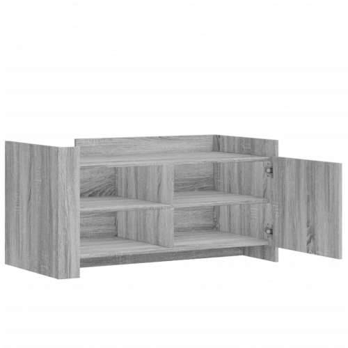 Stolić za kavu siva boja hrasta 100x50x50 cm od drva - Sivi hrast sonoma 1 100 cm Cijena