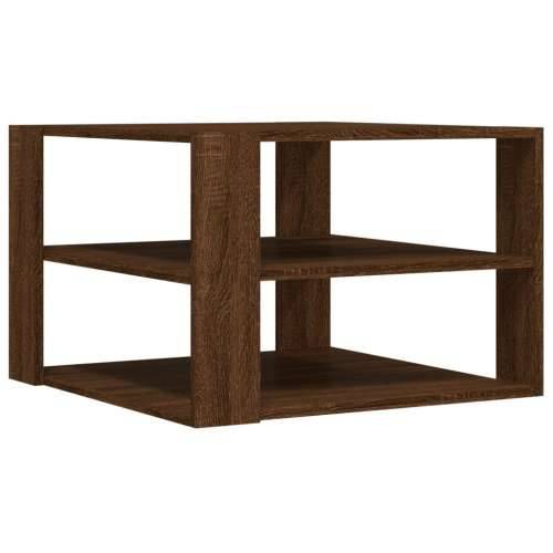 Stolić za kavu boja hrasta 59,5x59,5x40 cm konstruirano drvo - Smeđi hrast 1 Cijena