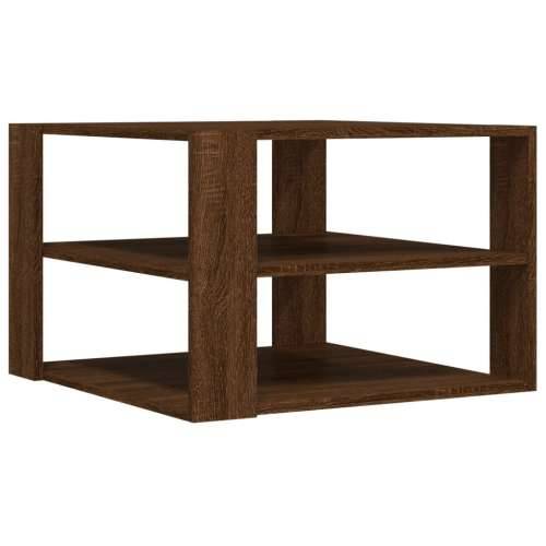 Stolić za kavu boja hrasta 59,5x59,5x40 cm konstruirano drvo - Smeđi hrast 1 Cijena