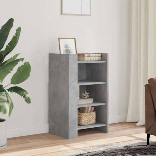Komoda siva boja betona 45x35x75 cm od konstruiranog drva - Beton siva 1 45 cm Cijena