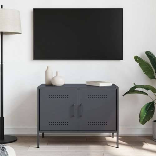 TV ormarić antracit 68 x 39 x 50,5 cm čelični - Antracit 1 Cijena
