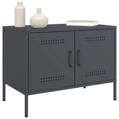 TV ormarić antracit 68 x 39 x 50,5 cm čelični - Antracit 1 Cijena