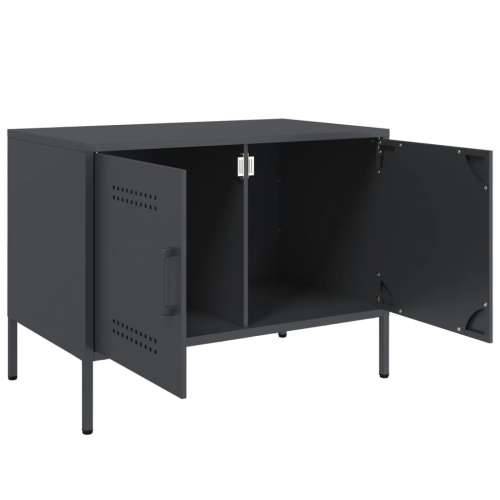 TV ormarić antracit 68 x 39 x 50,5 cm čelični - Antracit 1 Cijena