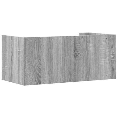 Zidna polica boja hrasta 70,5 x 35 x 30,5 cm konstruirano drvo - Sivi hrast sonoma 70.5 x 35 x 30.5 cm 1 Cijena