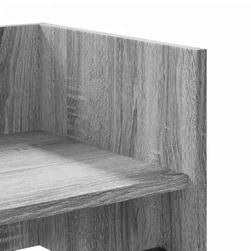 Zidna polica boja hrasta 70,5 x 35 x 30,5 cm konstruirano drvo - Sivi hrast sonoma 70.5 x 35 x 30.5 cm 1 Cijena