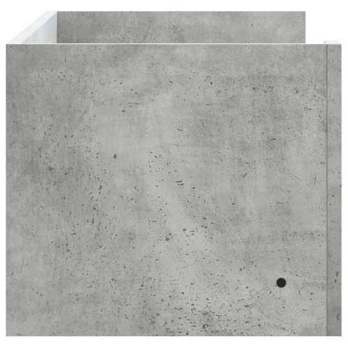 Zidna polica siva boja betona 100x35x30,5 cm konstruirano drvo - Beton siva 100 x 35 x 30.5 cm 1 Cijena