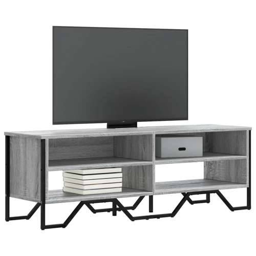 TV ormarić siva boja hrasta 122 x 34 x 41 cm konstruirano drvo - Sivi hrast sonoma 1 122 cm Cijena