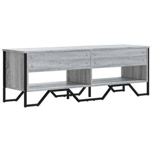 TV ormarić siva boja hrasta 122 x 34 x 41 cm konstruirano drvo - Sivi hrast sonoma 1 122 cm Cijena