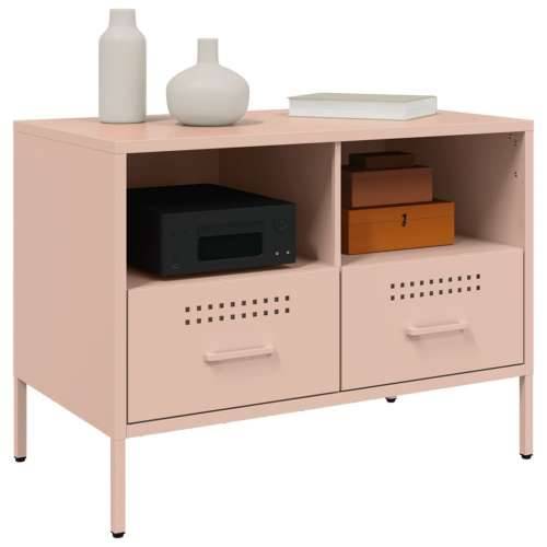 TV ormarići 2 kom ružičasti 68 x 39 x 50,5 cm čelični - Ružičasta 2 Cijena